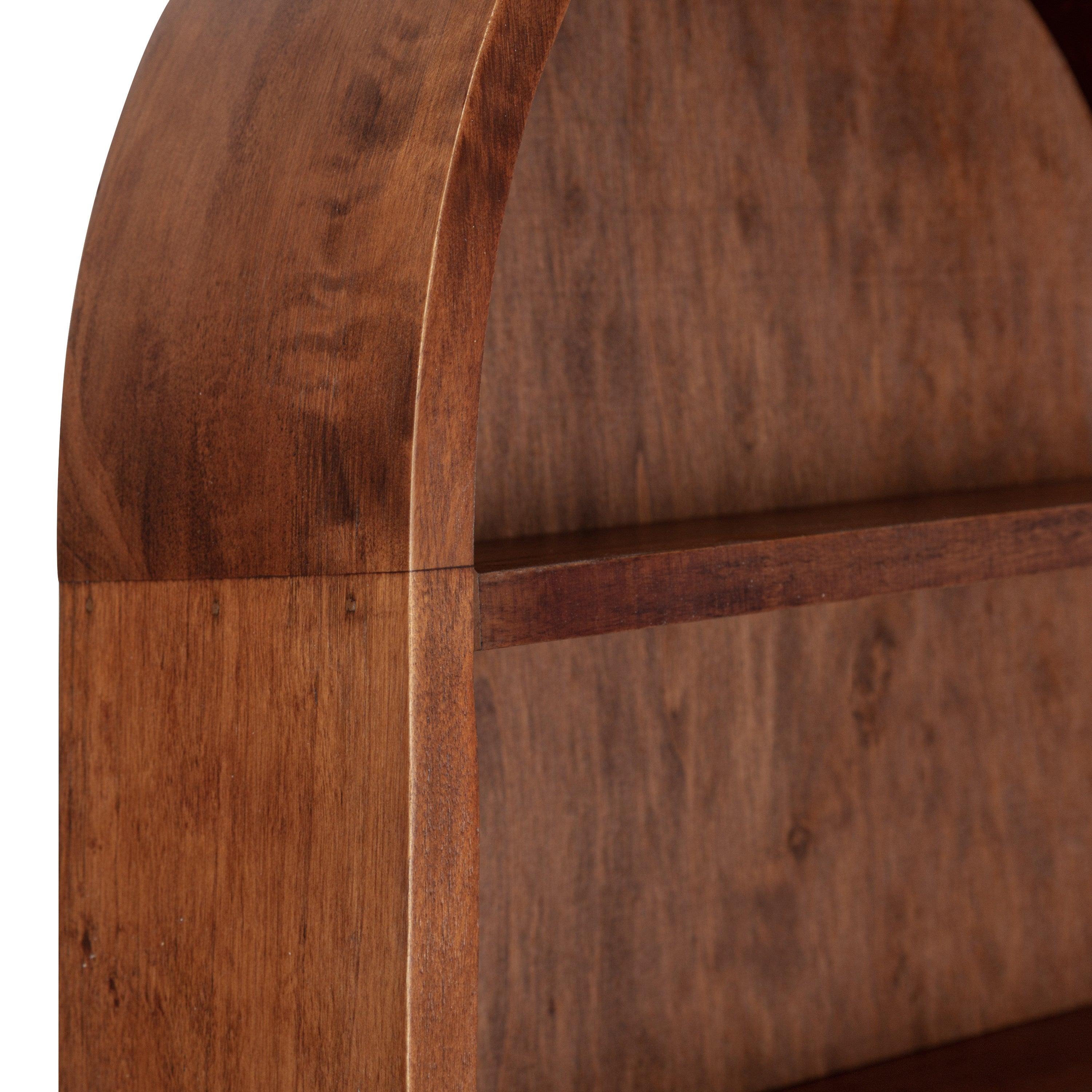 Accent Shelf Walnut Brown 16x28 4