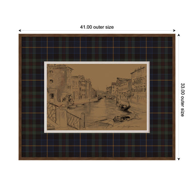 Framed Art 41x33 Carlisle Brown Narrow 2