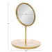 Tabletop Mirror Pink Gold 11x15 5