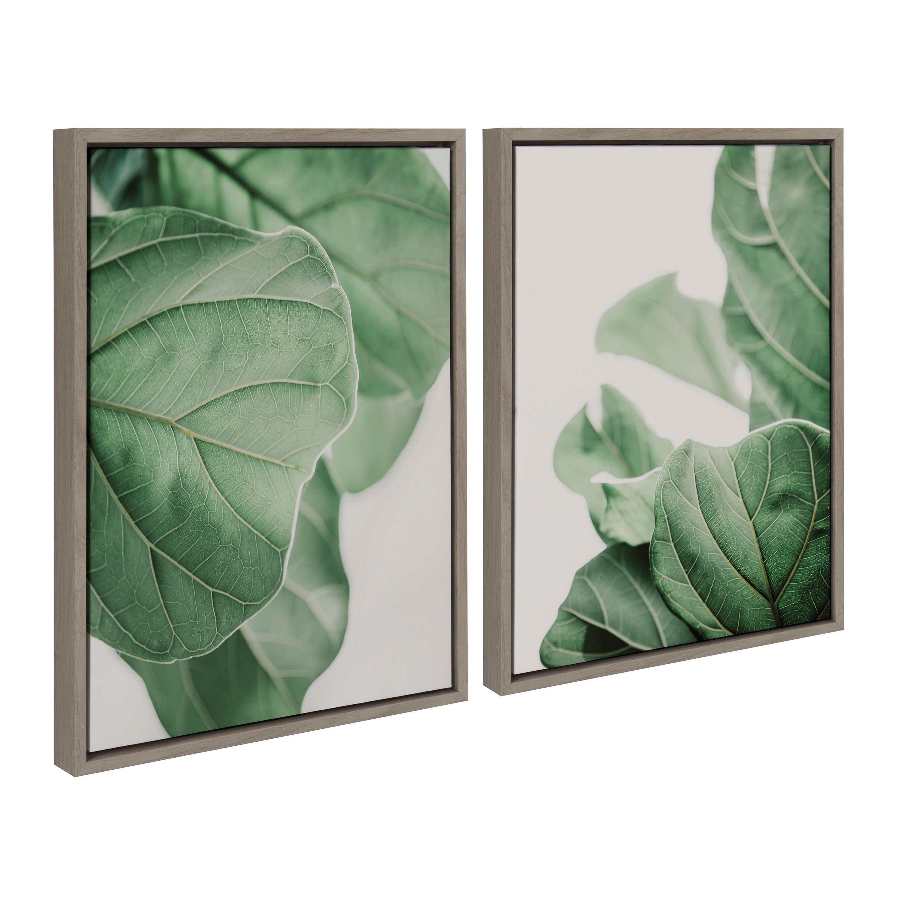 Art Set 2 Piece Set 18x24 Sylvie Graywash 2