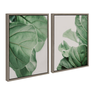 Art Set 2 Piece Set 18x24 Sylvie Graywash 2