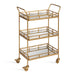 Bar Cart 23x13x35 Gold 1