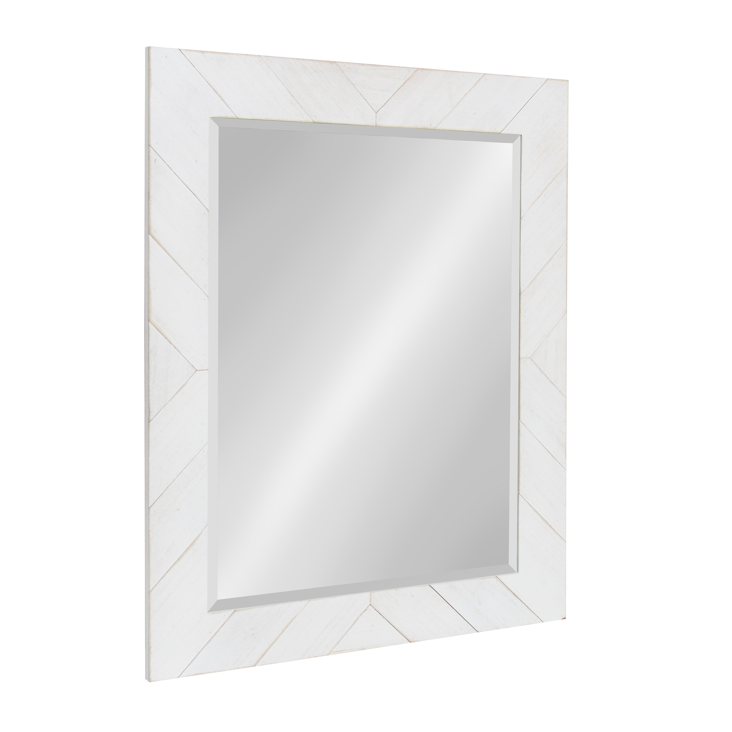 Rost Pieced Wood Framed Wall Mirror