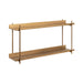 Accent Shelf Gold 28x7x15 1