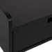 Floating Console Table Black 28x12x6.5 5