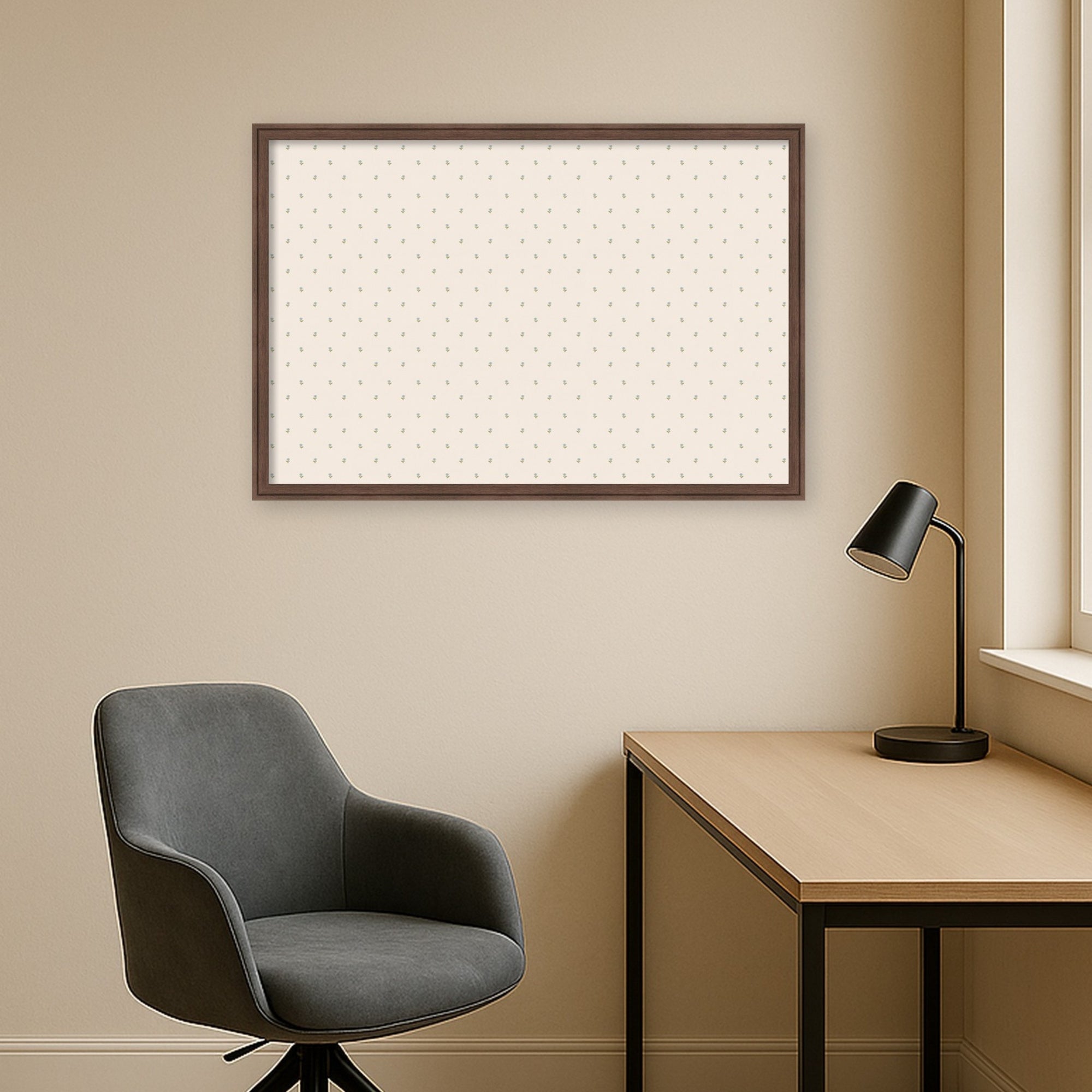 Pinboard 38x26 Florence Medium Brown 6