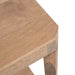 Side Table Natural 12x12x28 3