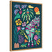 Framed Canvas Sylvie Natural 18x24 1