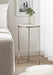 Side Table White Silver 15x15x24 6