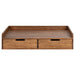 Floating Console Table Rustic Brown 28x12x6.5 3