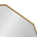 Geometric Mirror Gold 25x26 3
