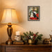 Mounted Canvas Castellan Black 13x16 5