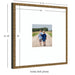 Wall Frame Belvedere Bronze 20x20 matted to 8x8 2