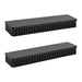 Floating Shelf Black 2 Piece 20" 1