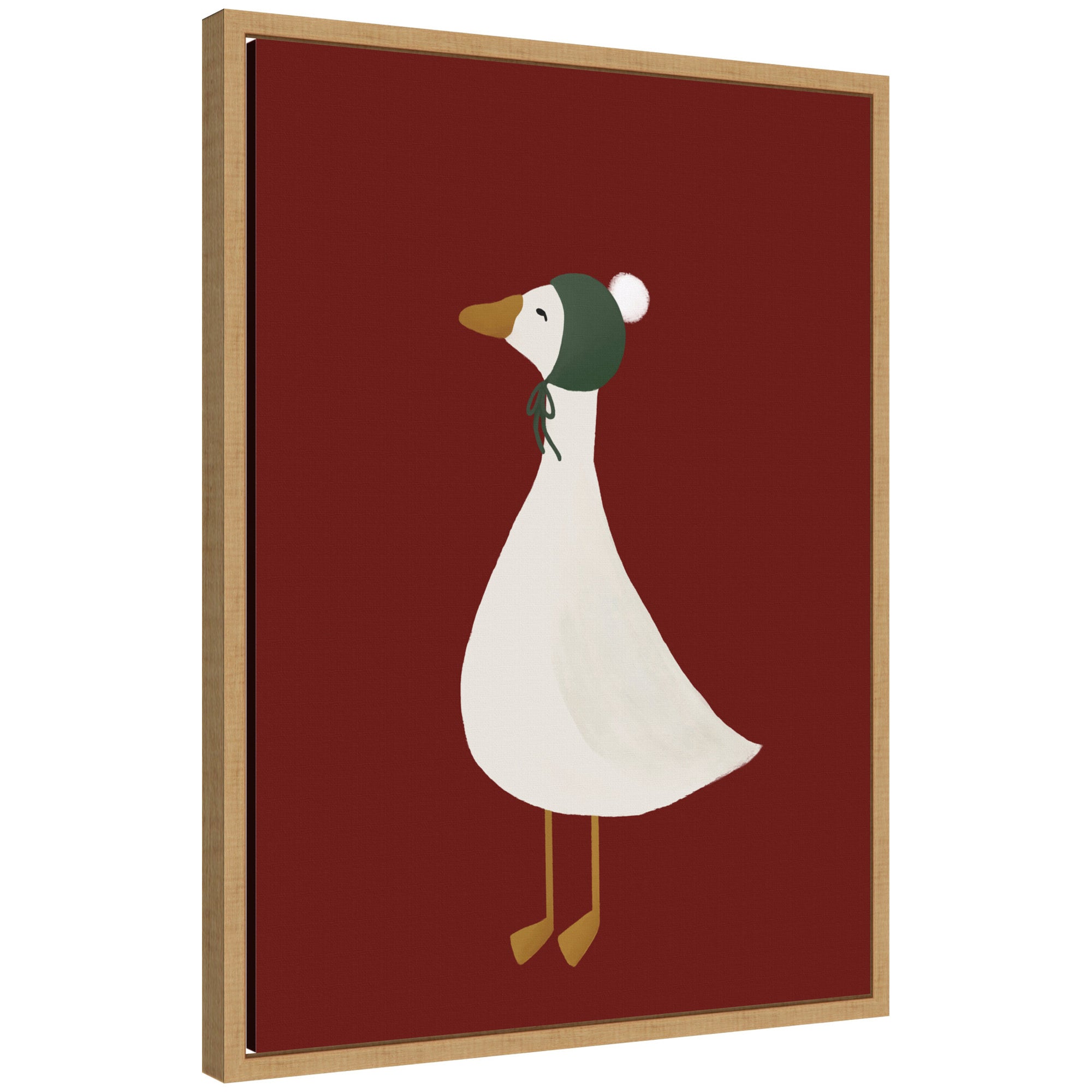Framed Canvas Sylvie Natural 18x24 1
