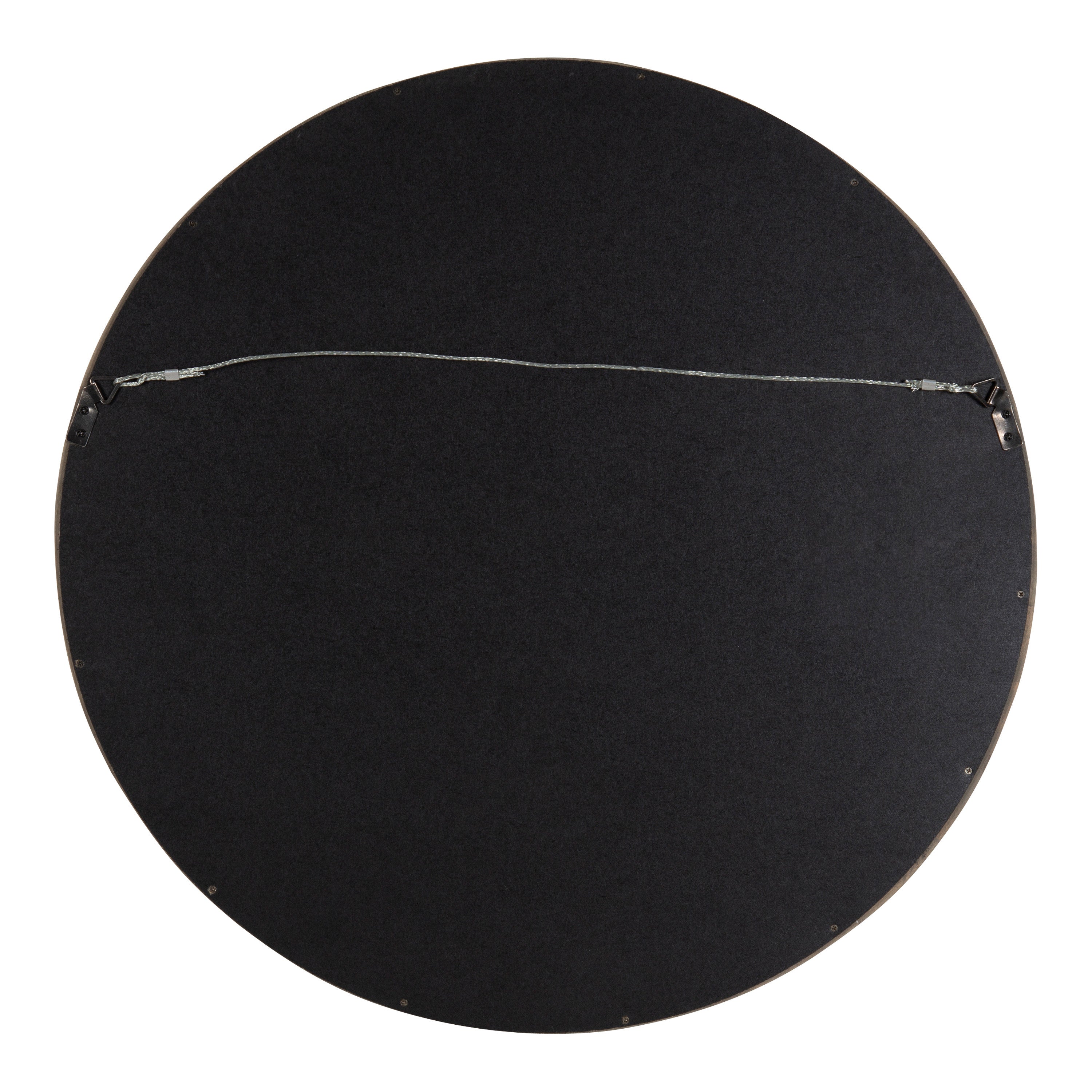 Round Mirror Gray 22" Diameter 4