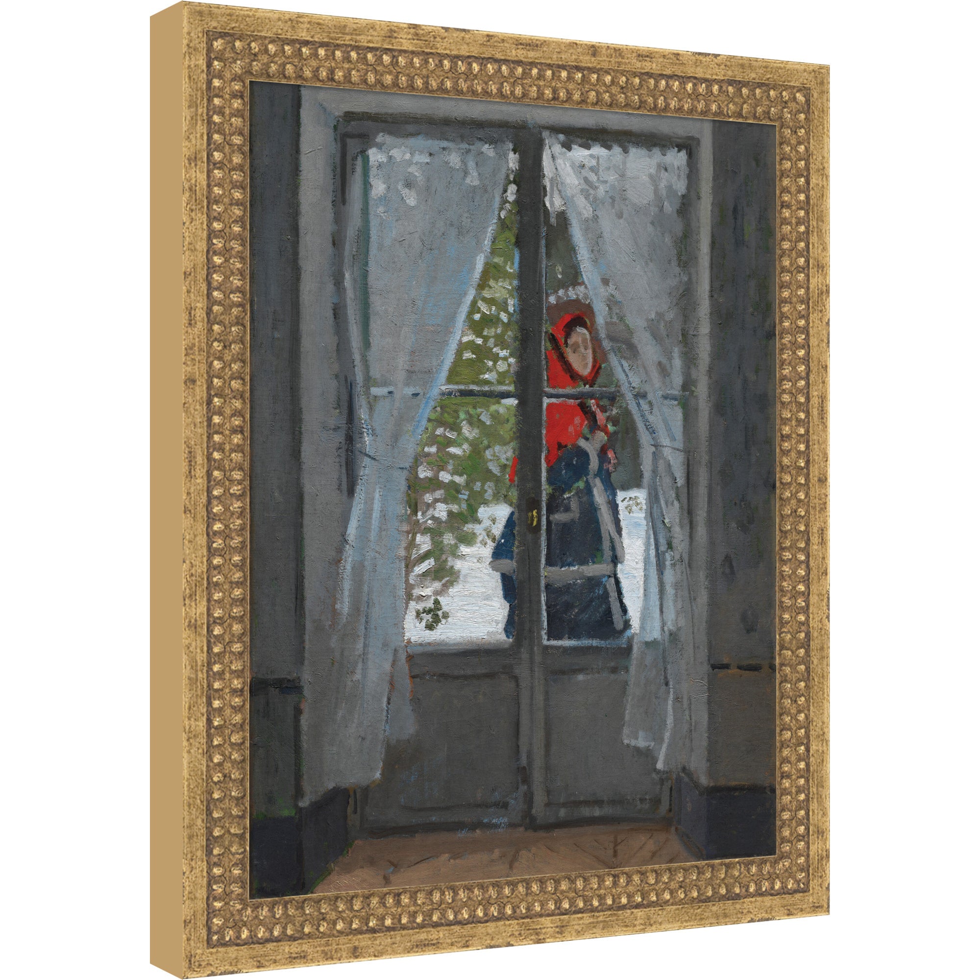 Mounted Canvas Castellan Gold 13x16 1