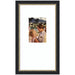 Wall Frame Belmont Black 10x18 matted to 5x7 1