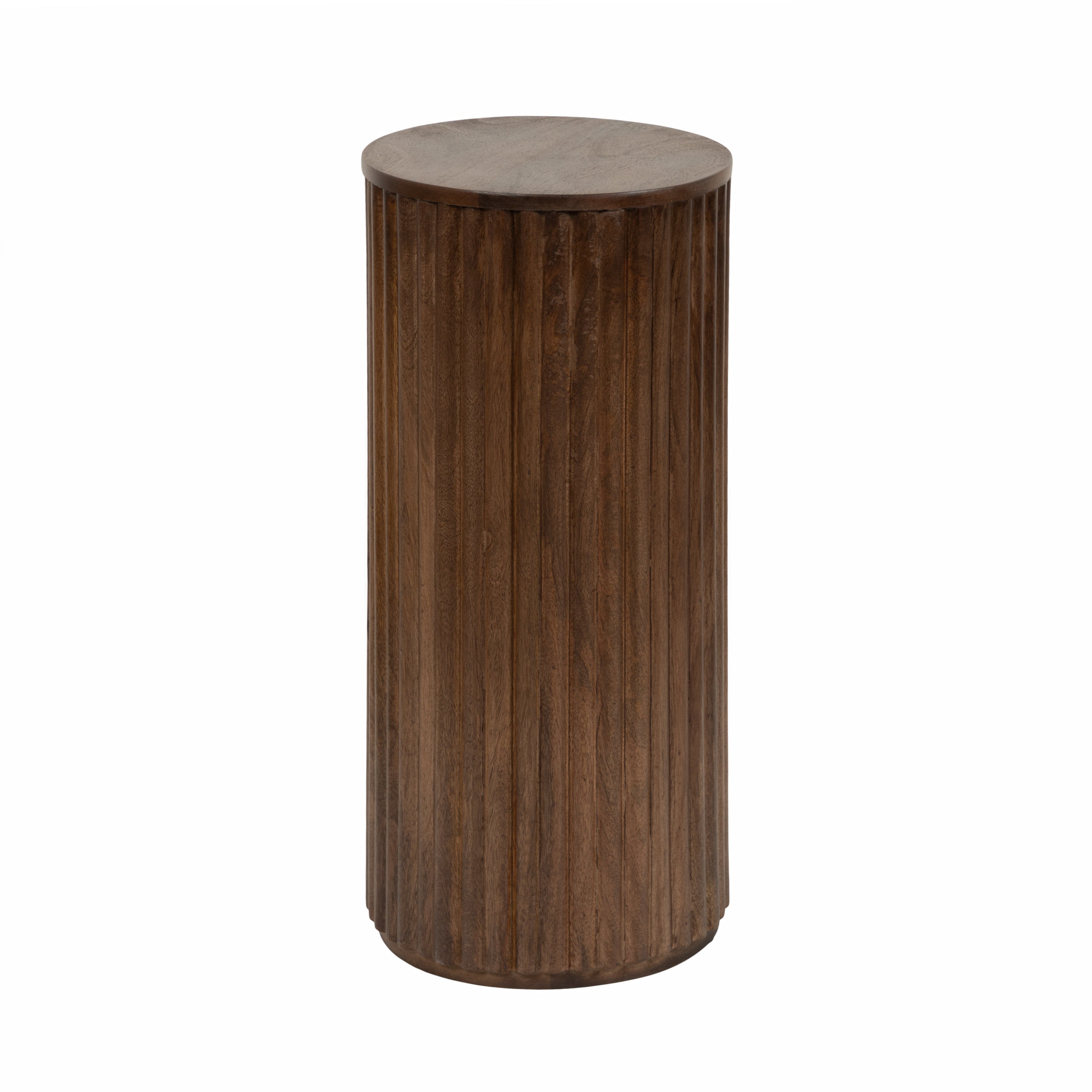 Drink Table Walnut Brown 10x10x22 1