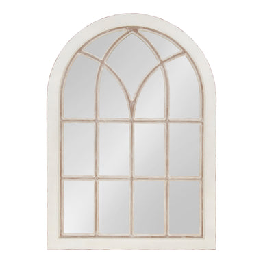 Windowpane Mirror White 31x44 1