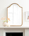 Arch Mirror 24x36 Gold 7