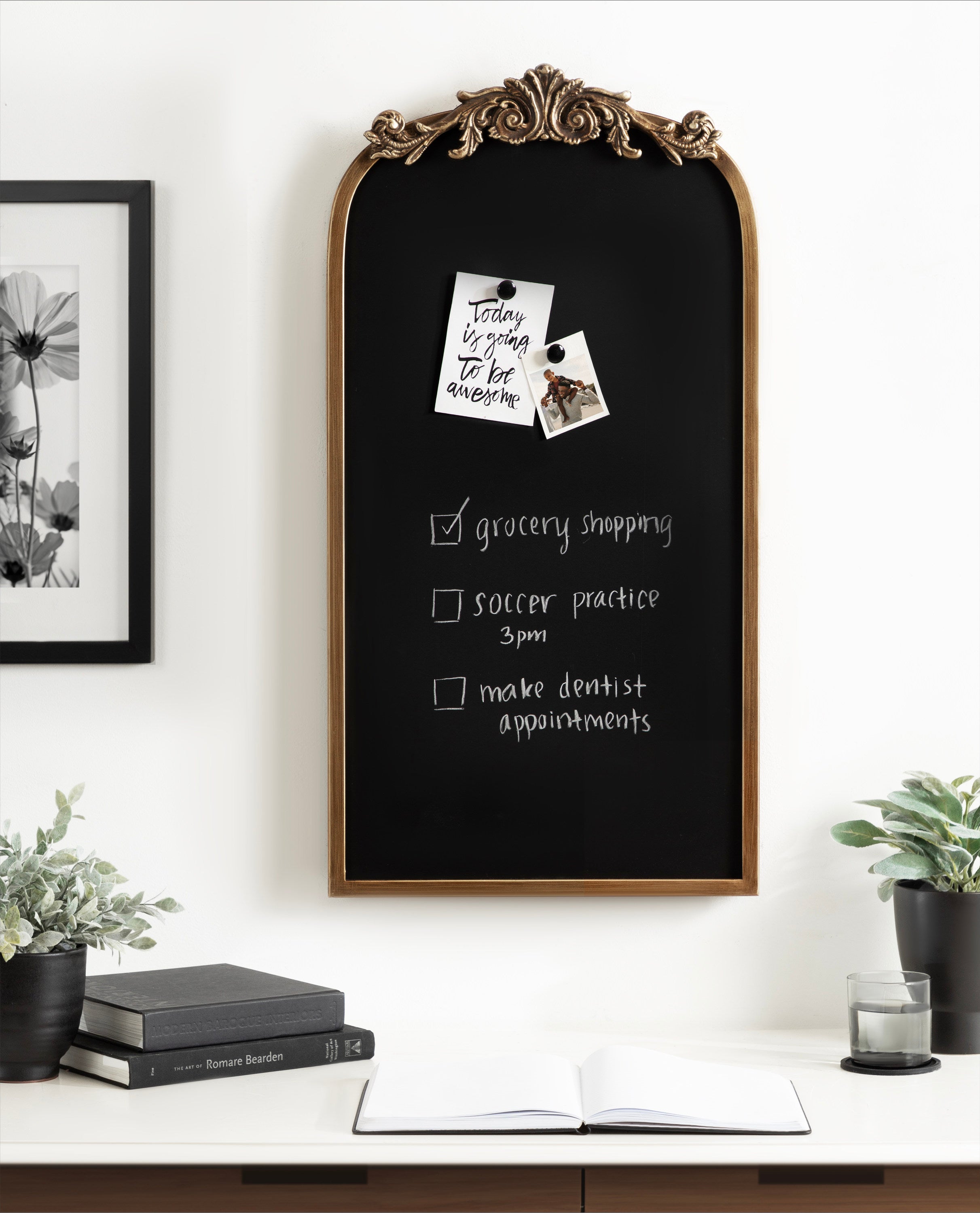 Chalkboard Gold 13x25 7