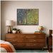 Framed Canvas 42x32 Sylvie Walnut 5