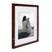 Wall Frame Walnut Brown 11x14 matted to 8x10 3
