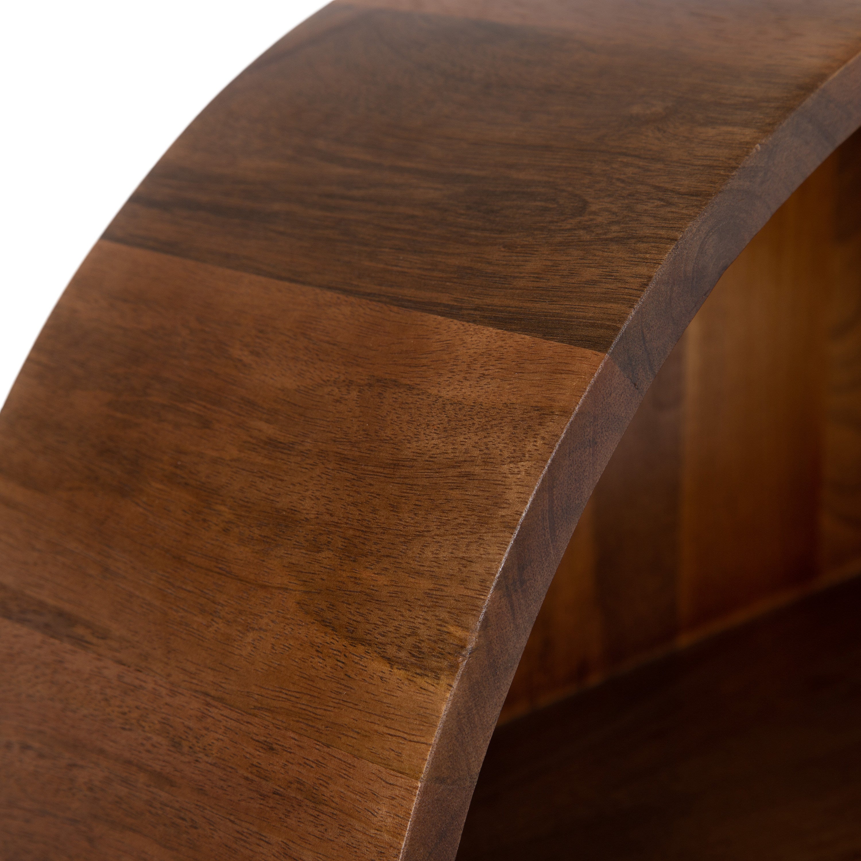 Accent Shelf Walnut Brown 18x6x26 3