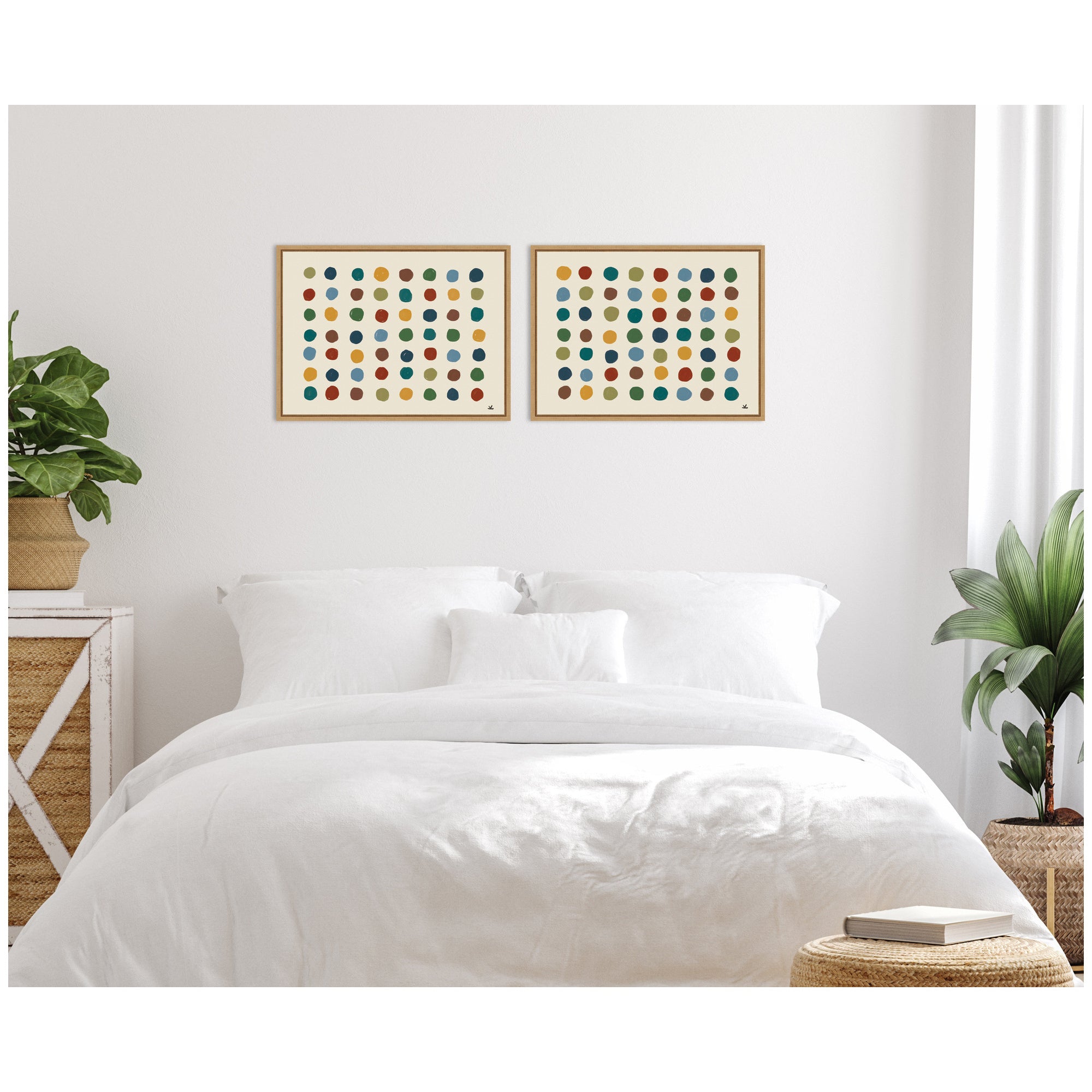 Meditation No.3 2 Piece Framed Canvas Wall Art Set by Kelly Knaga
