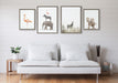 Art Set Sylvie Graywash 4 Piece Set 5