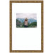 Wall Frame Belvedere Bronze 10x16 matted to 5x7 1