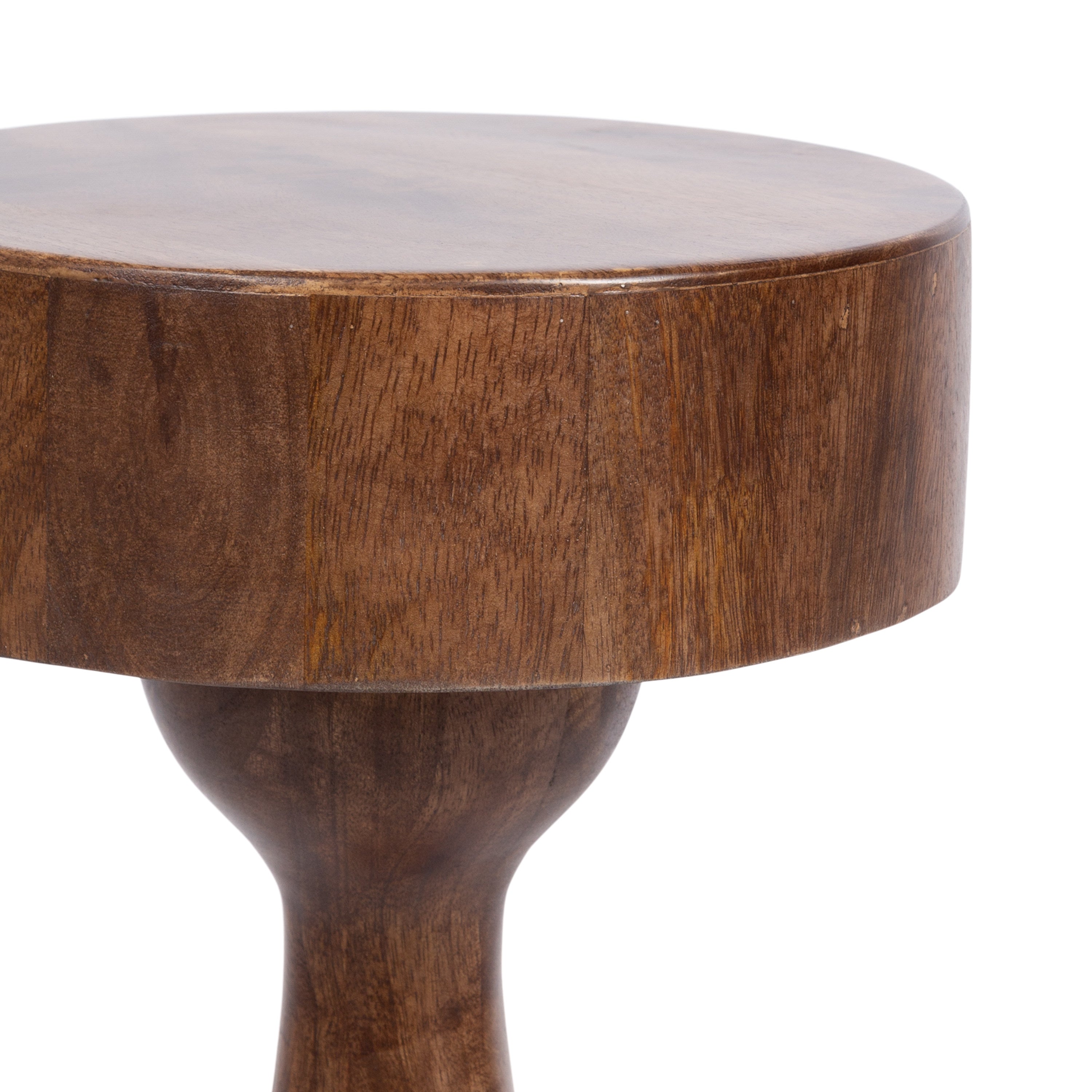 Drink Table Walnut Brown 10x10x22 5