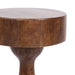 Drink Table Walnut Brown 10x10x22 5