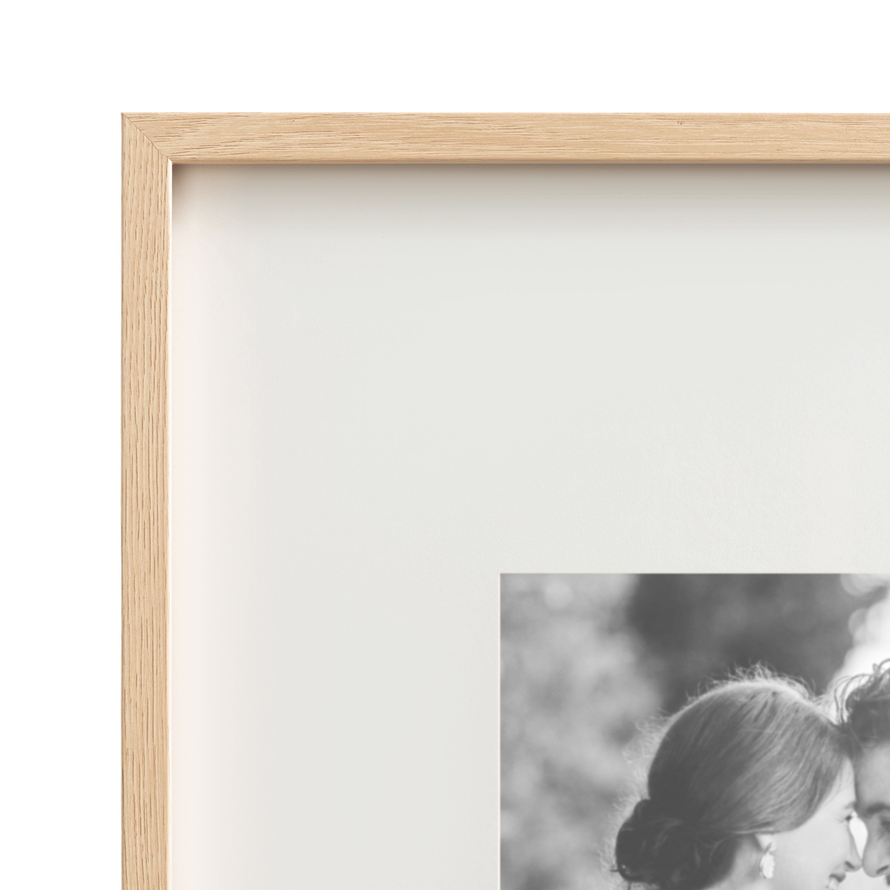 Wall Frame 16x20 matted to 8x10 Natural 3