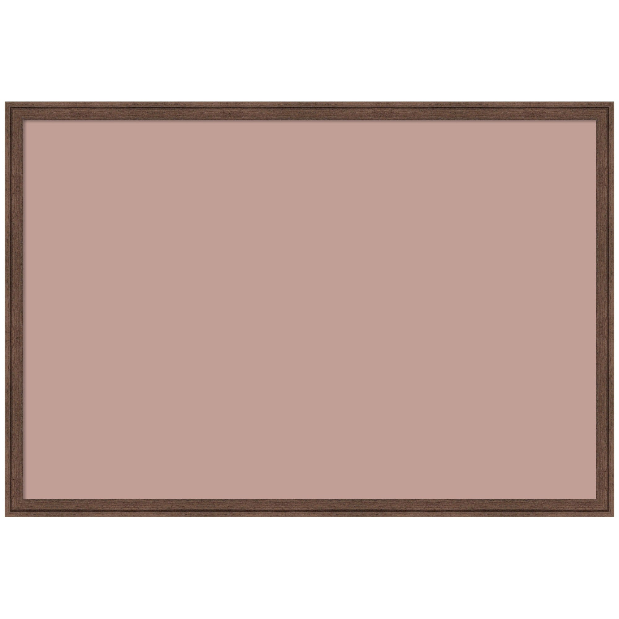 Framed Fabric Pinboard Blush Pink Clay Wall Organization
