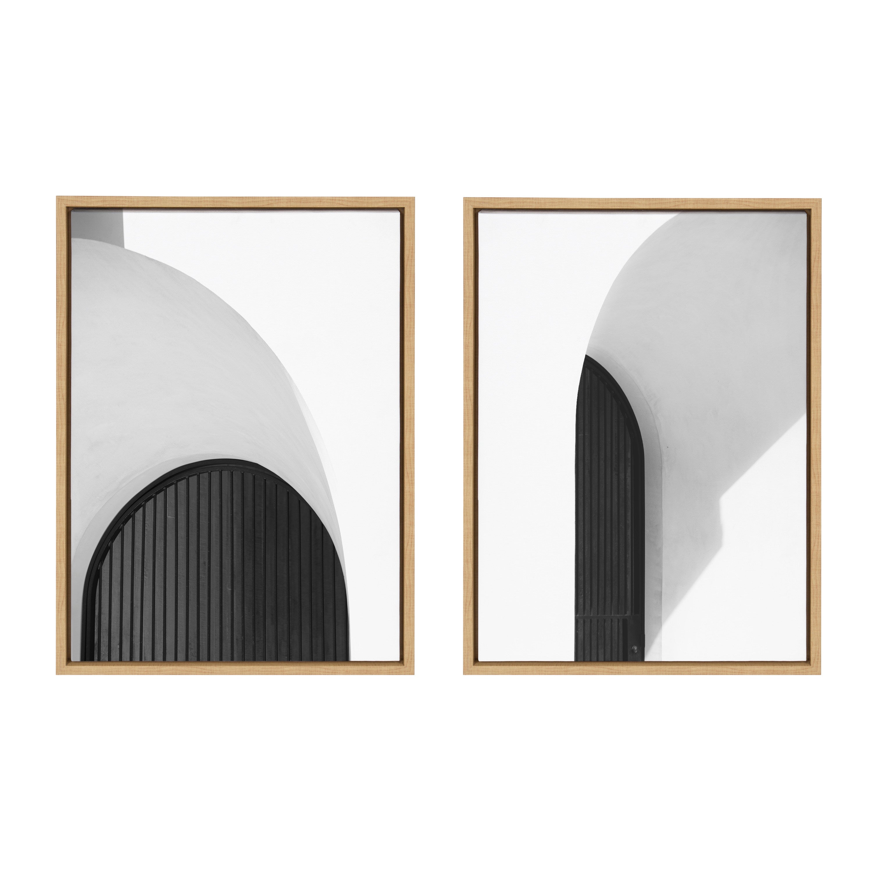 Art Set 2 Piece Set 18x24 Sylvie Natural 1