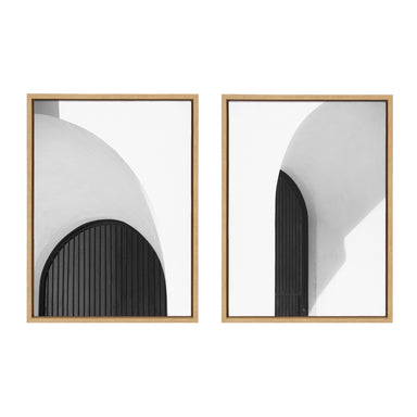Art Set 2 Piece Set 18x24 Sylvie Natural 1