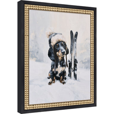 Mounted Canvas Castellan Black 13x16 1
