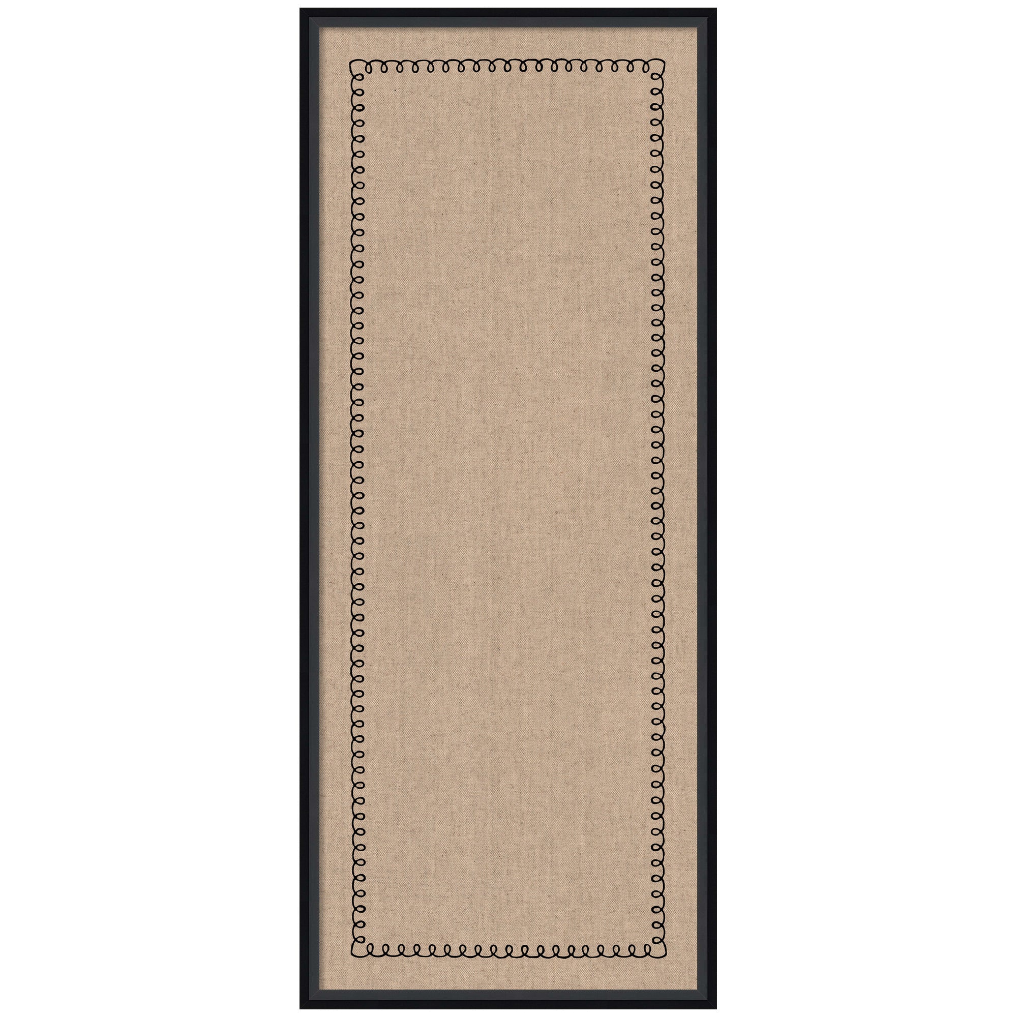 Pinboard Lucie Black 17x41 1