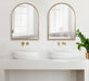 Arch Mirror Gold 24x32 7
