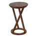 Side Table 15x15x23 Walnut Brown 1