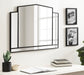 Irregular Mirror Black 32x25 6