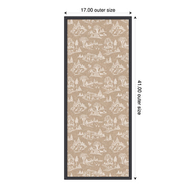 Pinboard Edith Black 17x41 2