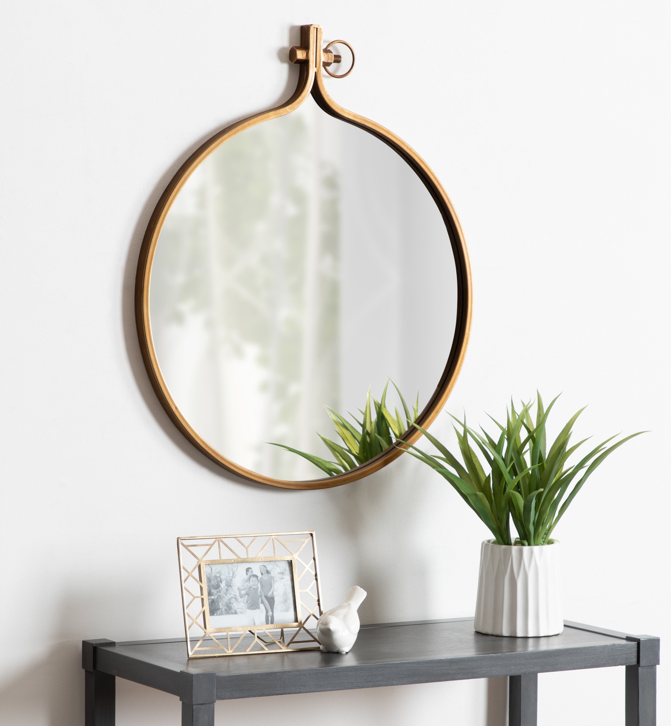 Yitro Metal Framed Wall Mirror