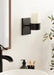 Wall Sconce Black 5x6x10 8