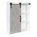 Cabinet White Gray 22x28 1