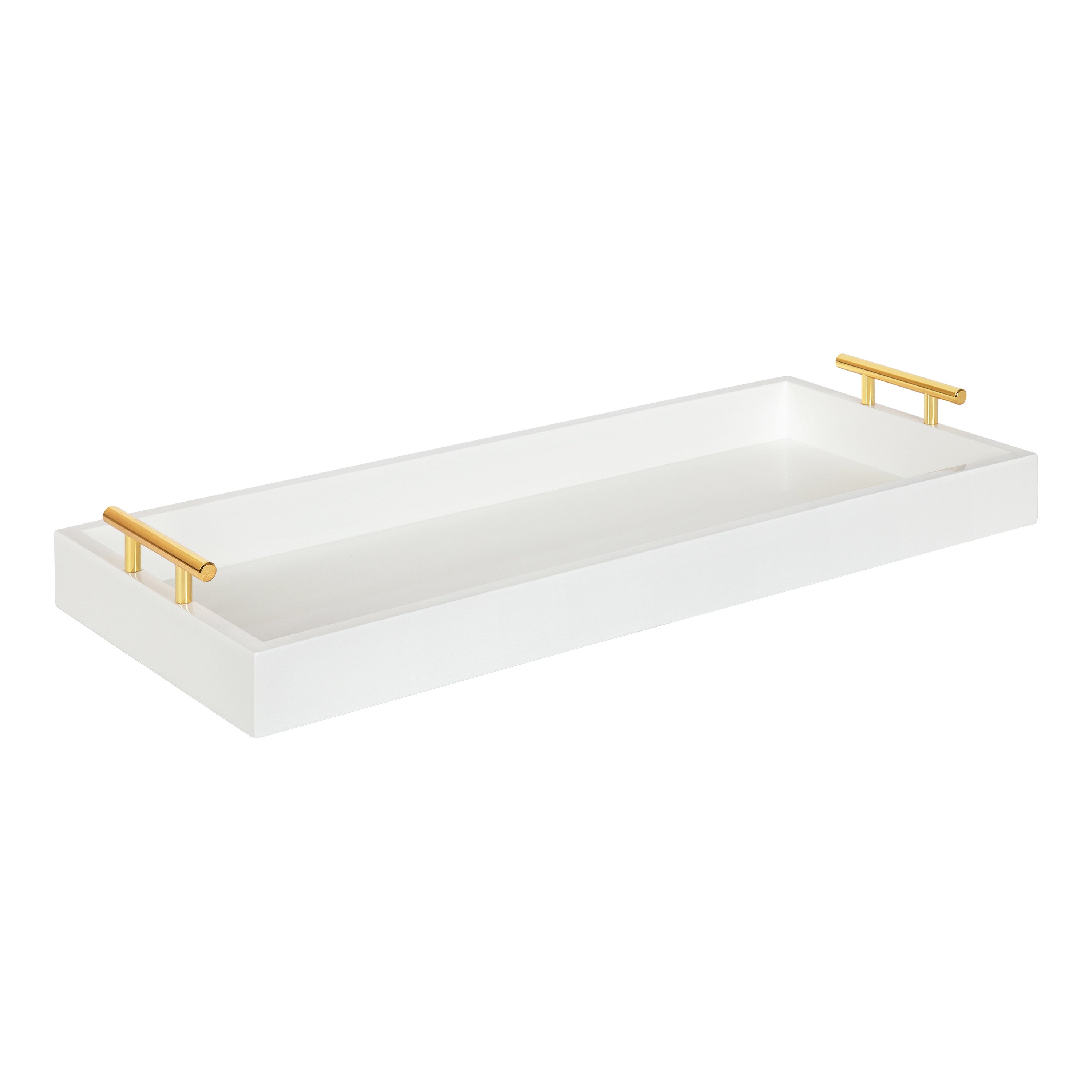 Single Tray White 10x24 1