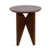 Side Table Walnut Brown 18x18x20 6