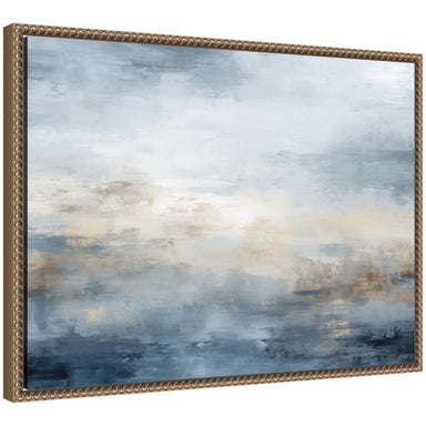 Framed Canvas 24x18 Sylvie Beaded Dark Gold 1